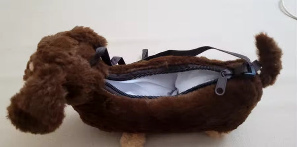 Dog Plush Handbag