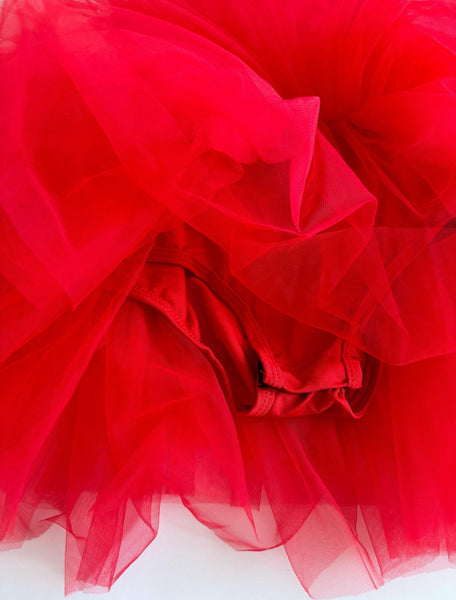 Santa Red Tutu Dress