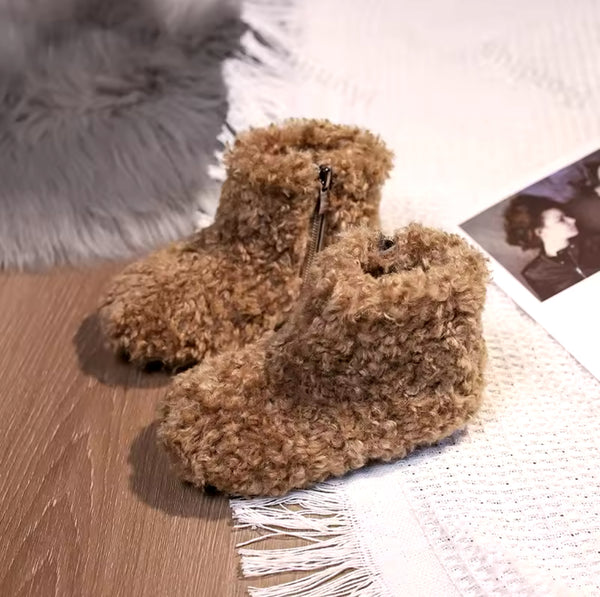 Faux Fur Boots