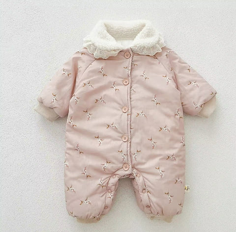 Floral Snowsuit