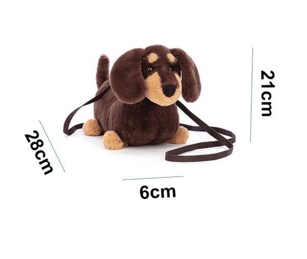 Dog Plush Handbag