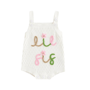 Knitted Lil Sis Romper