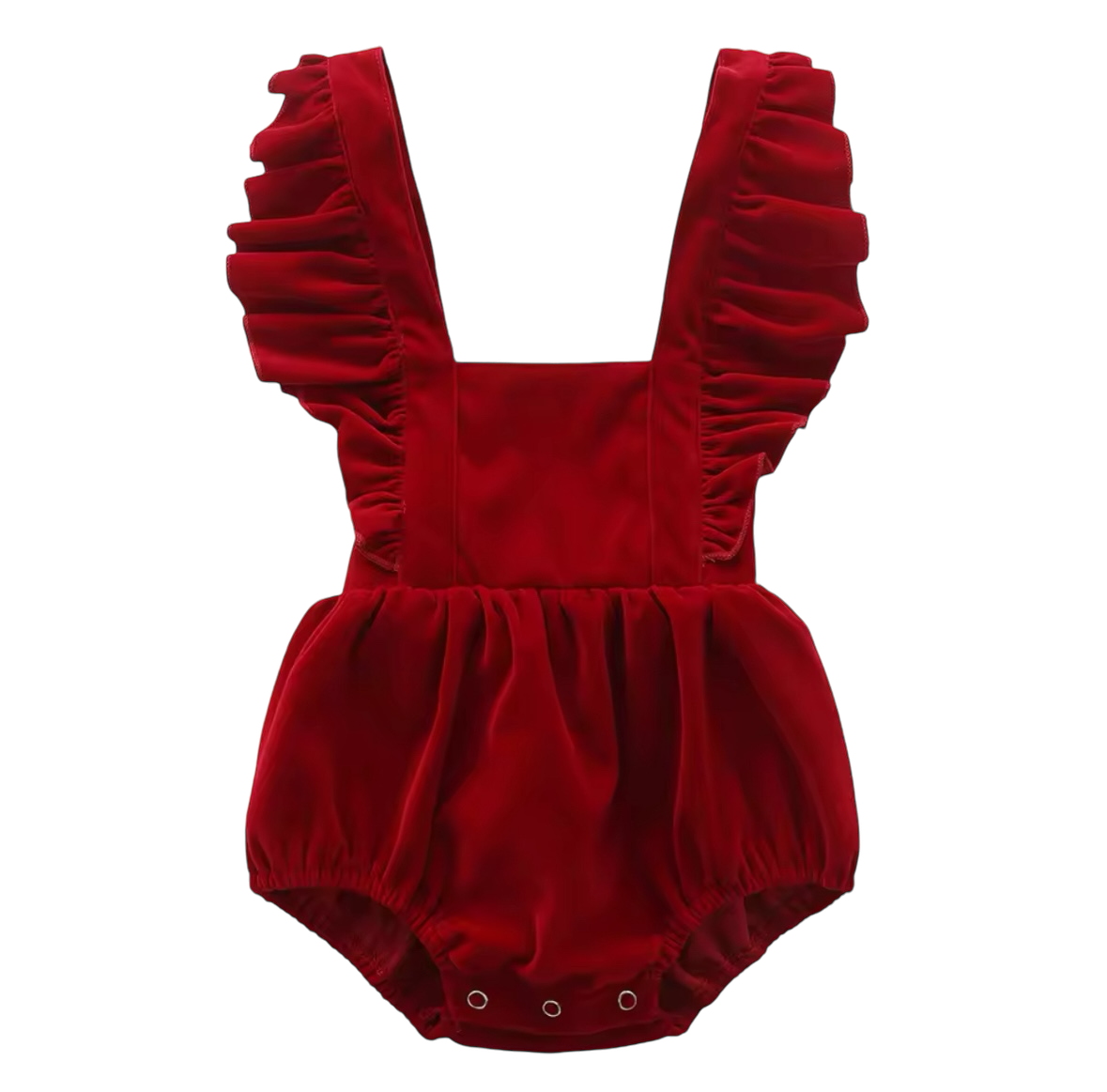 Red Velvet Romper