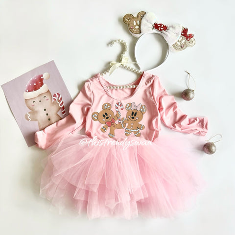 Gingerbread Man Tutu Dress