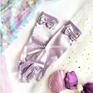 Princess Gloves - Lilac