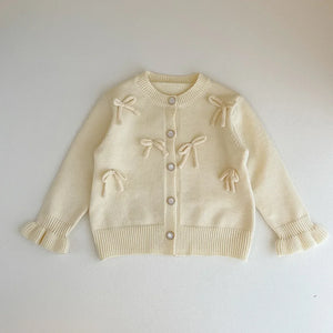 Bow Knit Cardigan