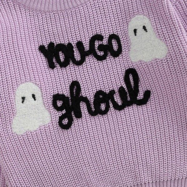 Halloween Jumper - Lilac